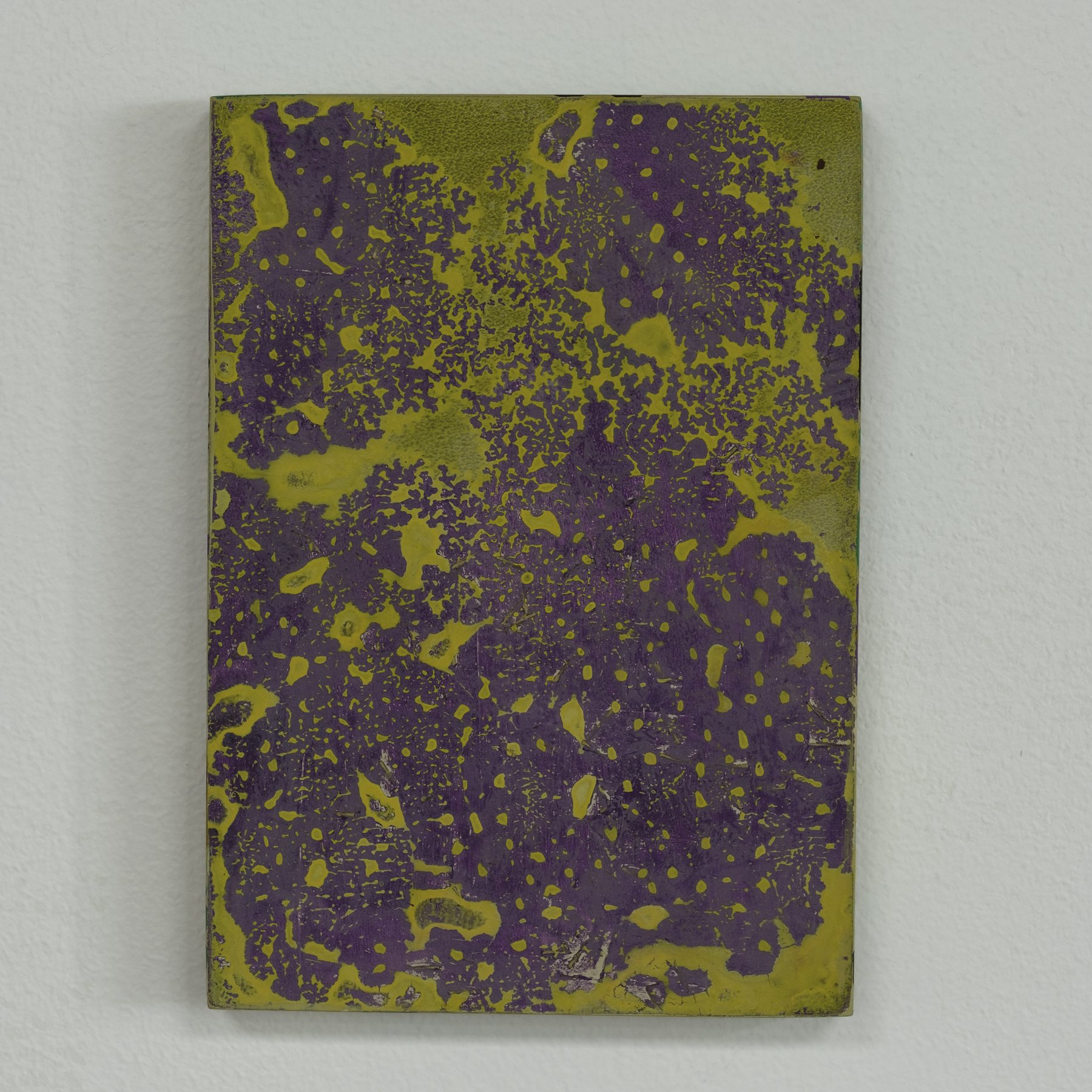 A-886066228 — Acrylic and paper on wood · 5 × 7 in — Jyotsna Ambarukhana