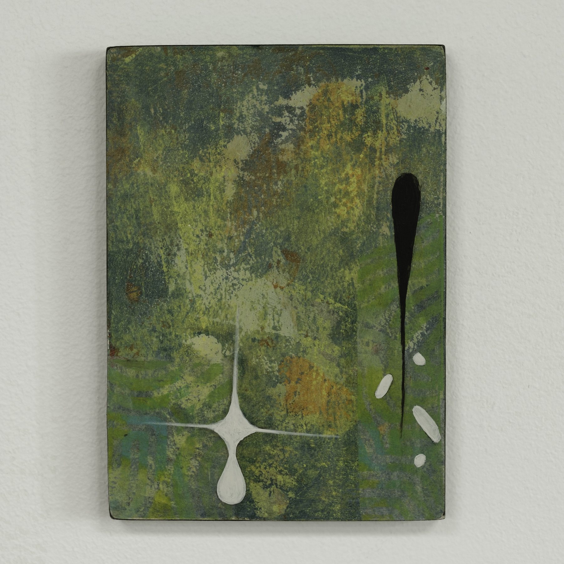 A-996777971 — Acrylic and paper on wood · 5 × 7 in — Jyotsna Ambarukhana