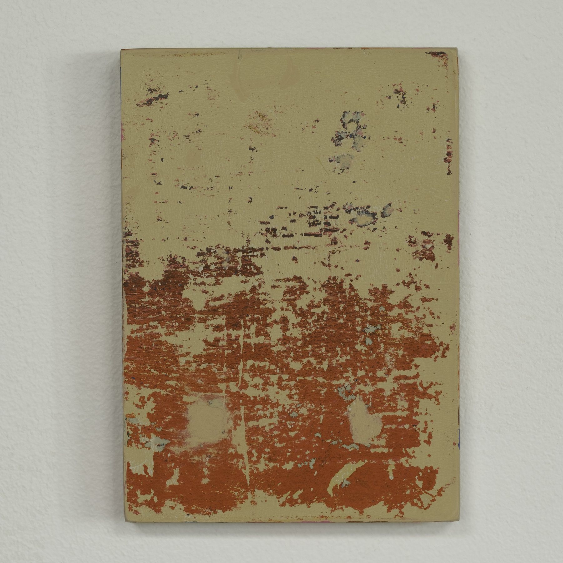 A-883324542 — Acrylic and paper on wood · 5 × 7 in — Jyotsna Ambarukhana