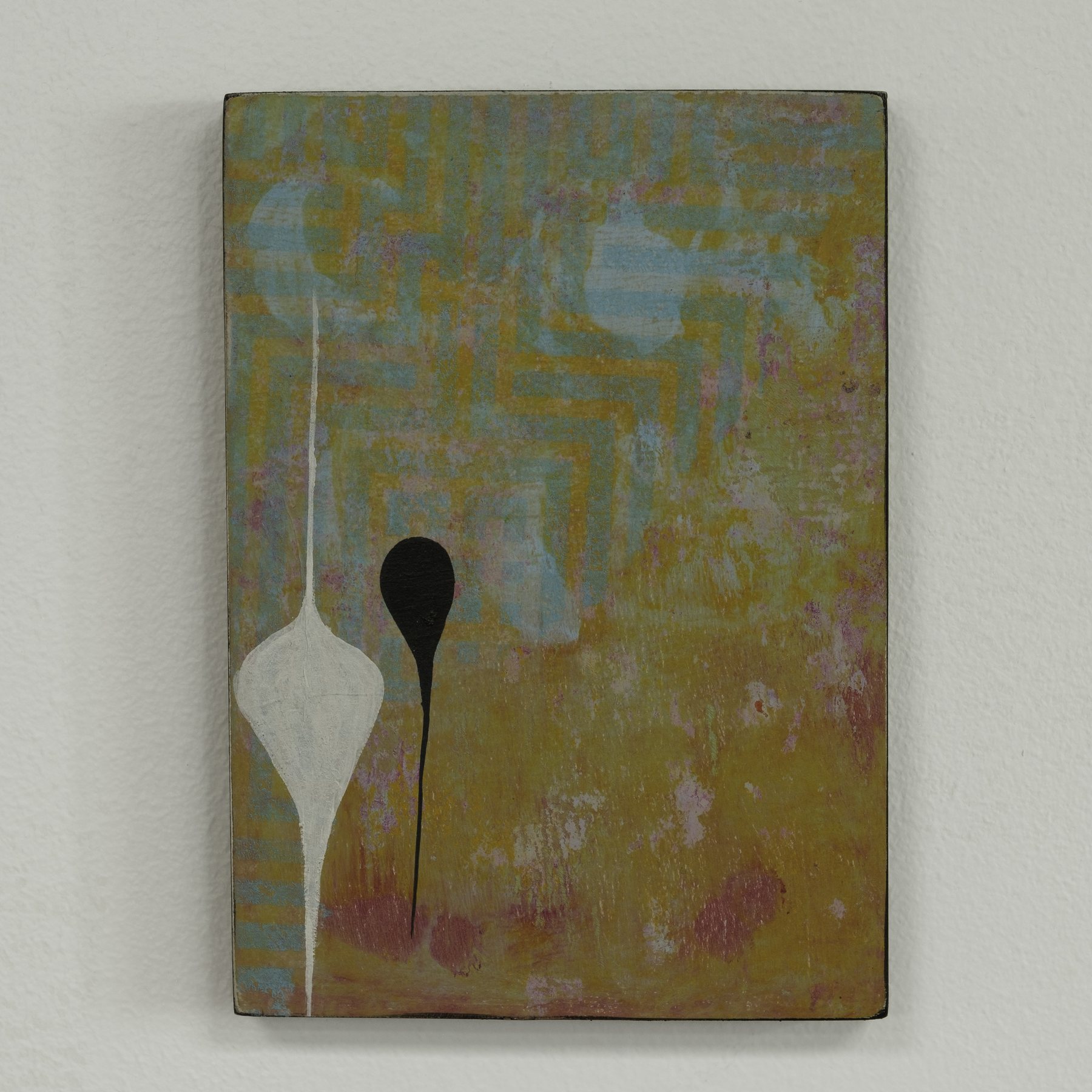 A-995699196 — Acrylic and paper on wood · 5 × 7 in — Jyotsna Ambarukhana