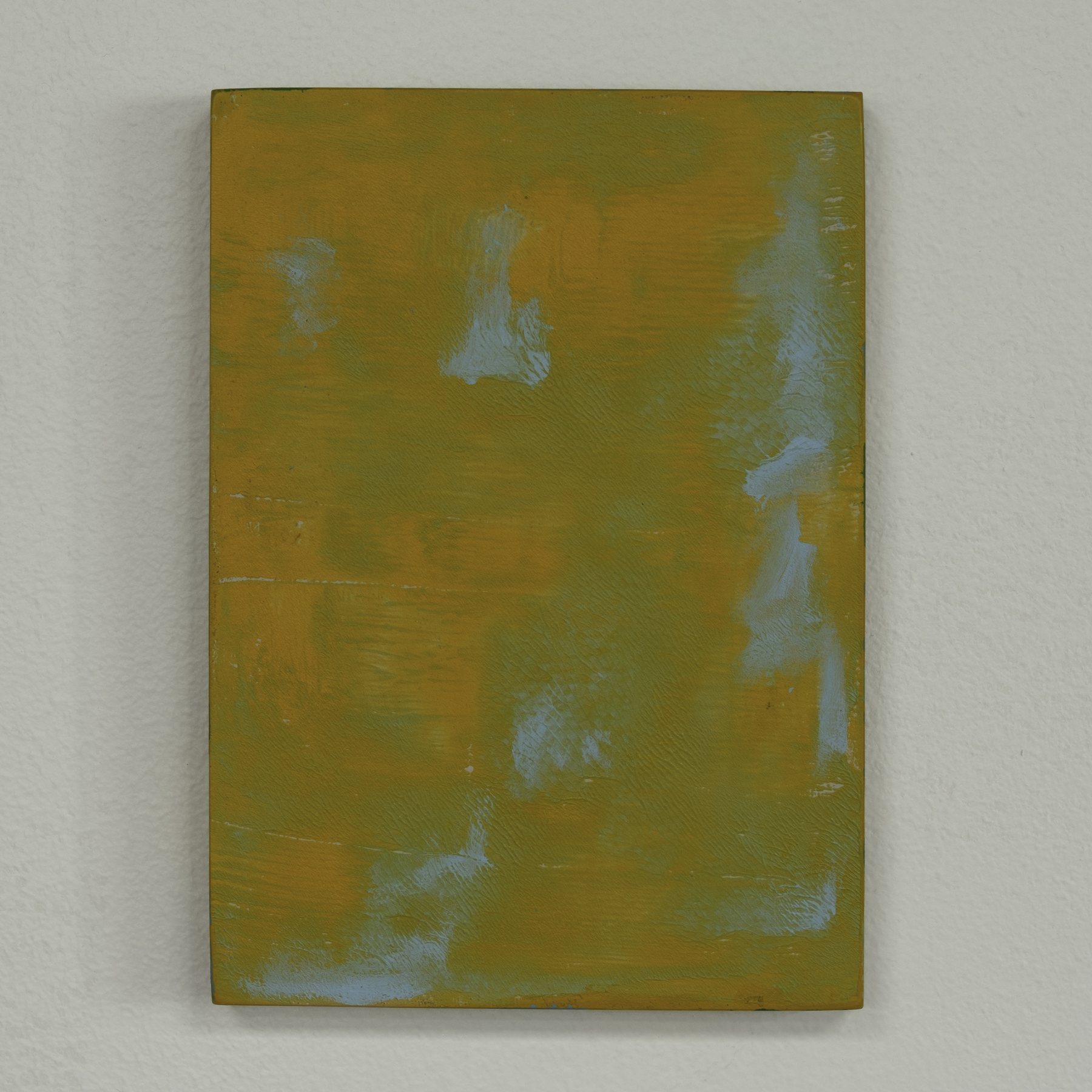 A-887867675 — Acrylic and paper on wood · 5 × 7 in — Jyotsna Ambarukhana