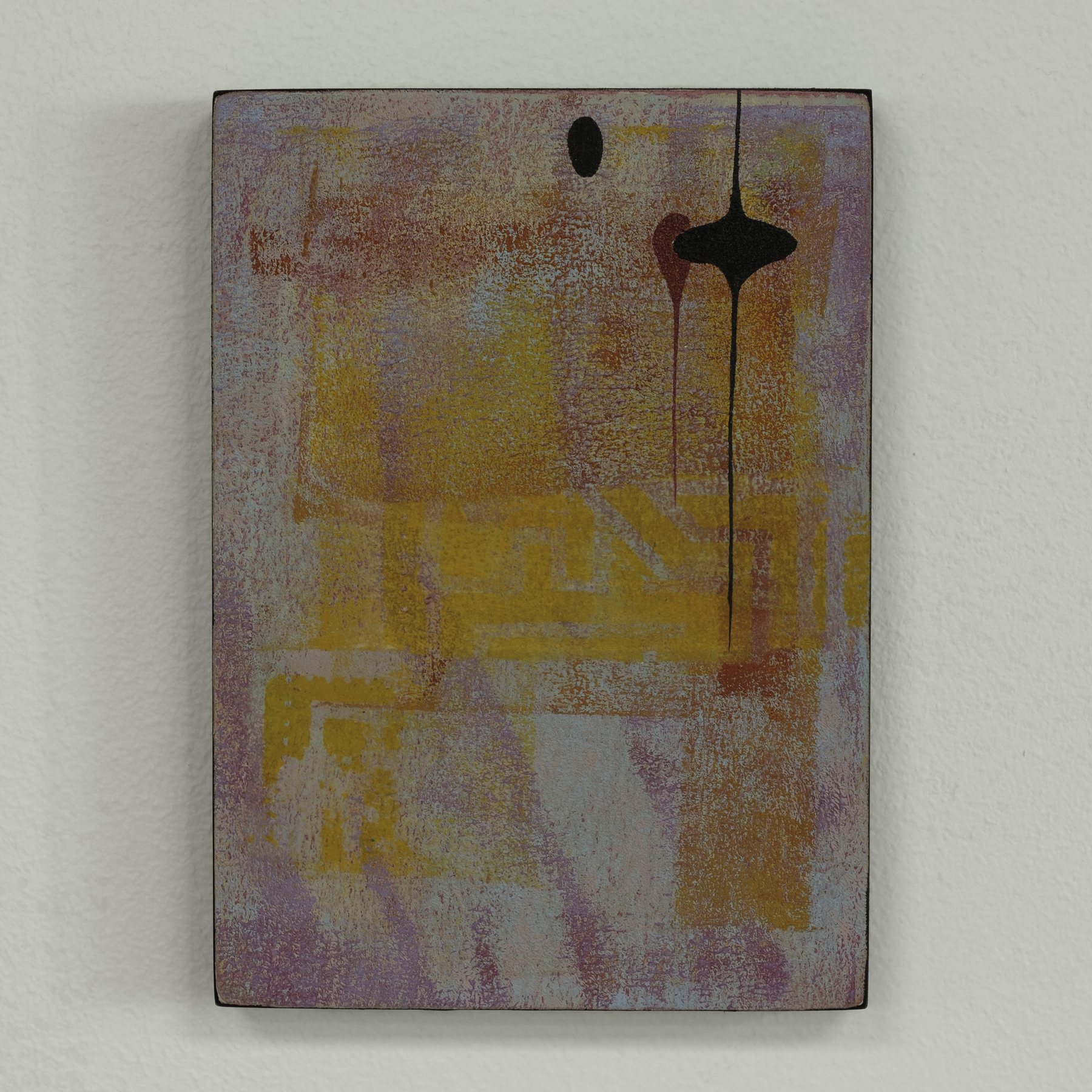 A-990600769 — Acrylic and paper on wood · 5 × 7 in — Jyotsna Ambarukhana