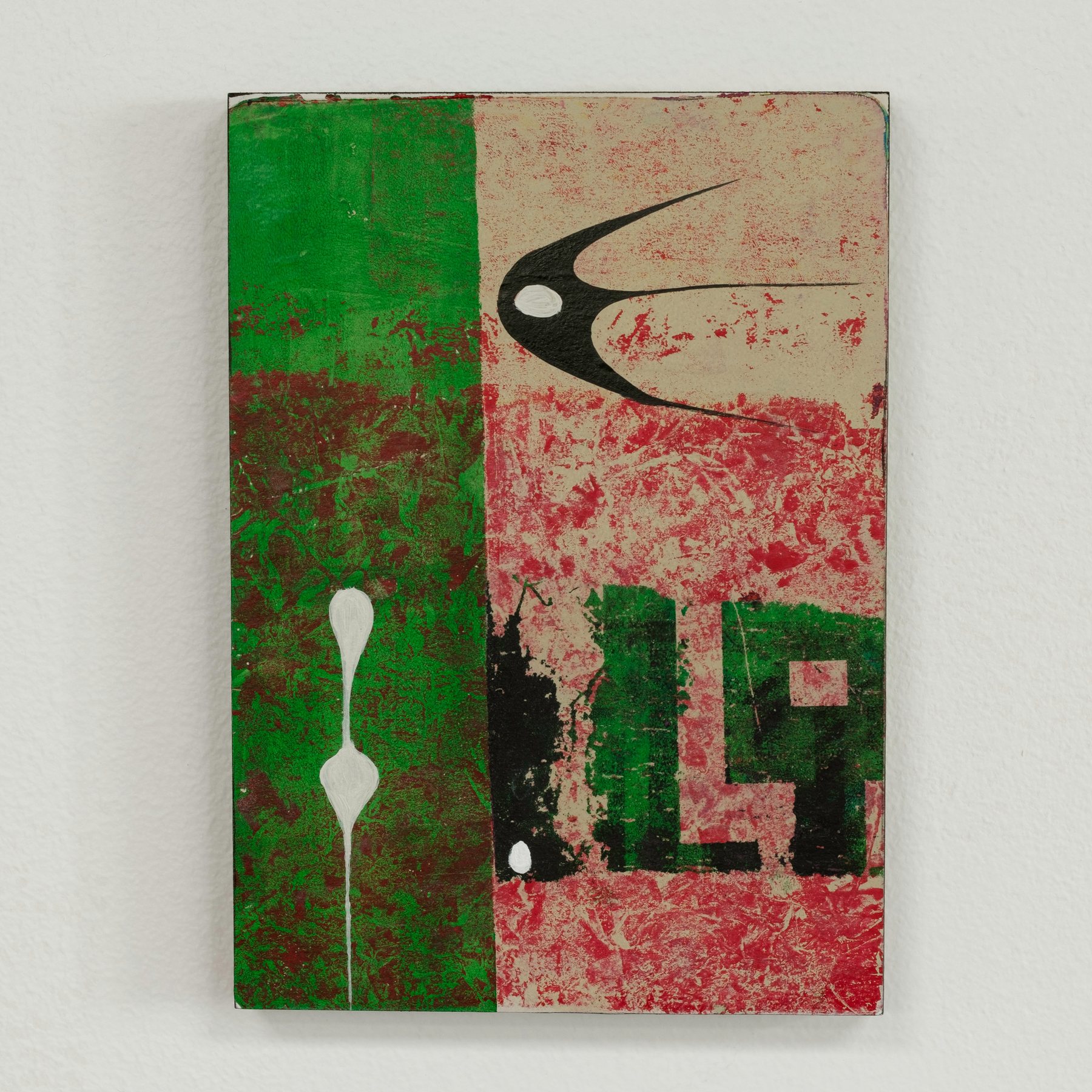 A-998088500 — Acrylic and paper on wood · 5 × 7 in — Jyotsna Ambarukhana