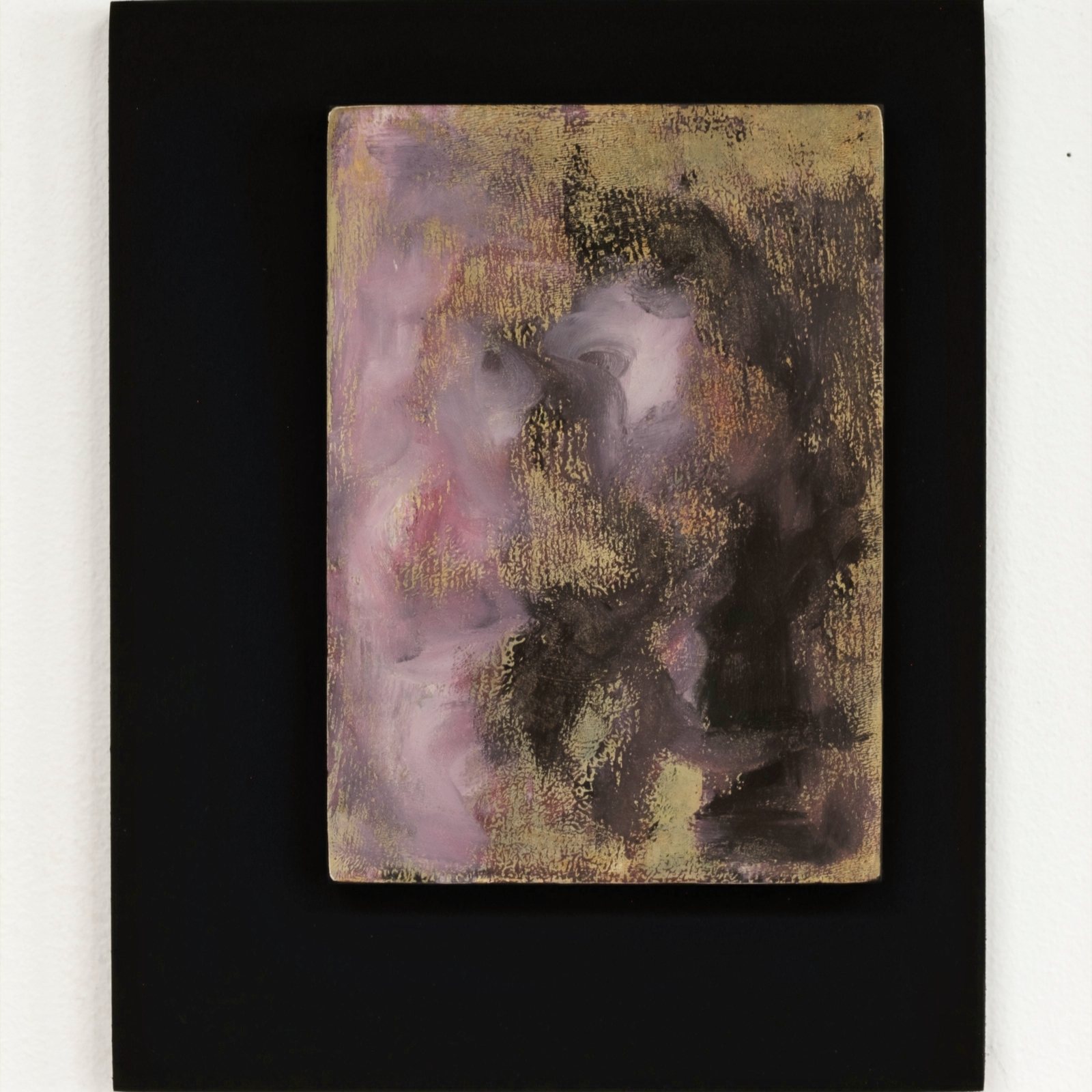 Between Two Skies — Acrylic and paper on cradled wood panel · 8 × 10 in — Jyotsna Ambarukhana