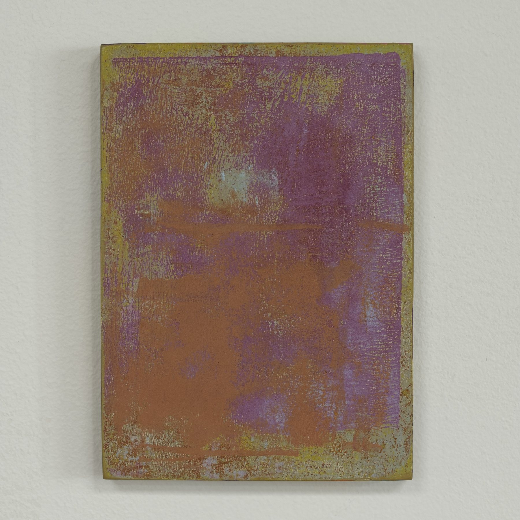 A-887035151 — Acrylic and paper on wood · 5 × 7 in — Jyotsna Ambarukhana